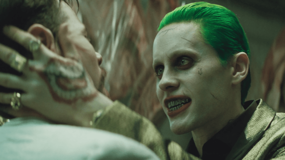 Jared Leto jako Joker v Sebevražedném oddílu